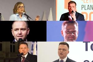 Kandydaci na prezydenta, kolaż WM